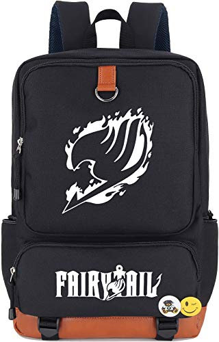 Roffatide Anime sac à dos lumineux Cosplay sac pour ordinateur portable sac d'école universitaire