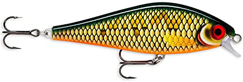 Rapala Super Shadow Rap 11 cm Wobbler Hechtköder Farbe SCRR - Scaled Roach