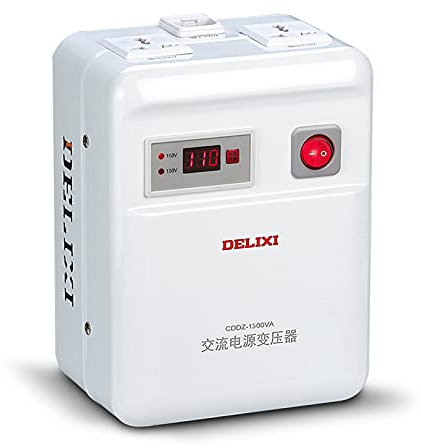 Jieotwice convertisseur de Puissance de Transformateur électrique 220V à 110V, Alimentation électrique Japonaise Américaine 100V 1500W