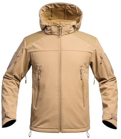 A10 Equipment Unisex Fighter-Serie Jacke, hautfarben, XXL