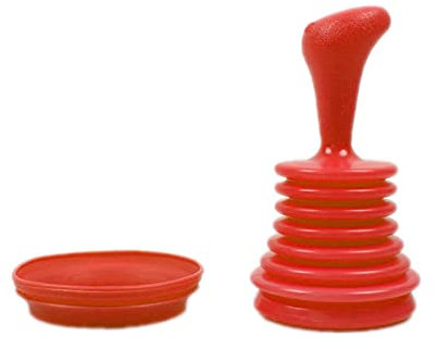 Spülbecken-Plunger, Mini-Saugglocke mit ergonomischem Griff – Werkzeug zum Entfernen von Verstopfungen für Toilette/Badezimmer/Dusche/Küche verstopfte Abflussrohre Pewell