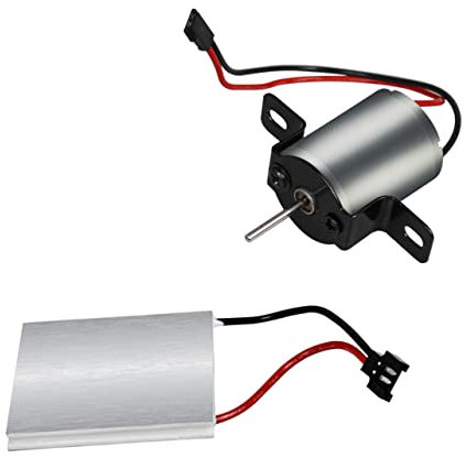 MERRYHAPY Kaminlüftermotor Und Generatorblech Satz Gebläsemotor-zubehör Für Kaminofen Installieren Metall Langlebig Und Stabil