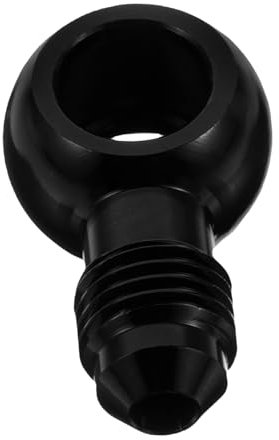 Raccord de Banjo pour Pompe Automobile en Alliage D'aluminium Noir