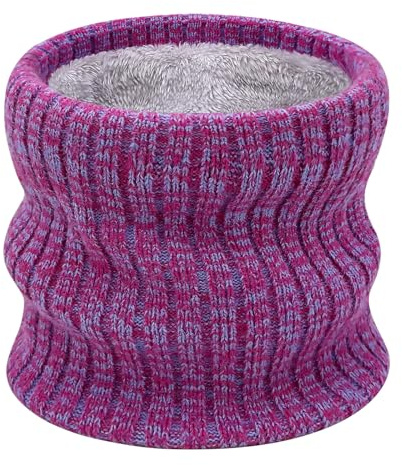 lifwimner Schlauchschal Kinder Winter Loop Schal Halsschlauch Ski Halswärmer Nackenwärmer Kinder Gesichtsschal Winddichte Thermo Fleece Rundschal für Fahrrad Joggen