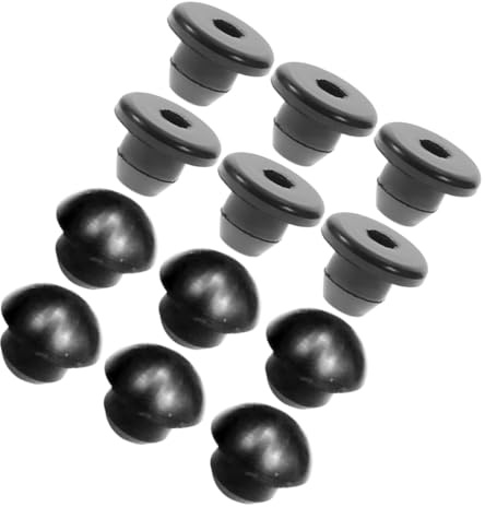 POPETPOP Set 24 Tappi in Gomma per Riempimento Olio Cric da Pavimento, Spine Jack per Riparazione e Sigillatura Serbatoio, Accessori per Manutenzione Meccanica e Automobilistica