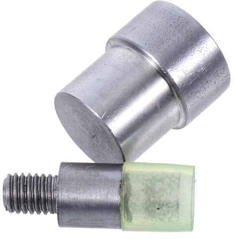 WEKAMOS Pressa Manuale per Rivetti a Doppia Testa 6Mm Matrici Stampi di Fissaggio per Bottoni e Rivetti Utensile di Posizionamento Preciso per Abbigliamento Borse Scarpe e Cappelli