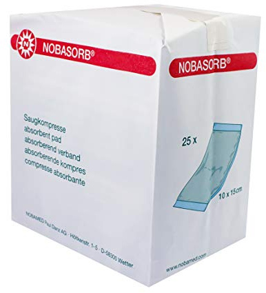 NOBASORB Saugkompressen 15x20 cm