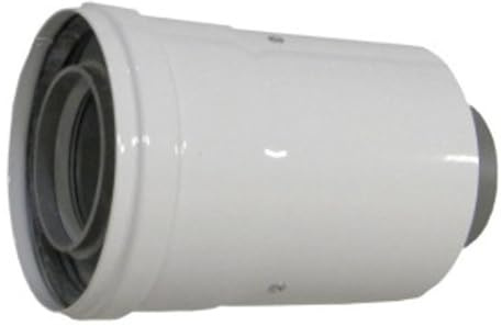 Ariston Thermo 3318079 Partenza Verticale 60/100 per Fumisteria Caldaia a Condensazione, Bianco