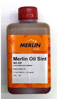 Aceite Sintetico Especial para fabricar Combustible para Motores de Explosion de Uso en radiocontrol. Envase de 1 litro