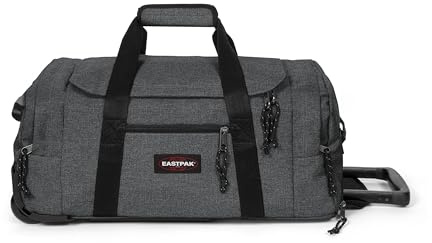 Eastpak Leatherface S + Reisetasche, 55 x 34 x 26 cm, 41 L - Black Denim (Grau)