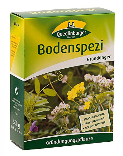 Quedlinburger 206106 Bodenspezi-Gründüngungsmischung 500 g (Gründünger)