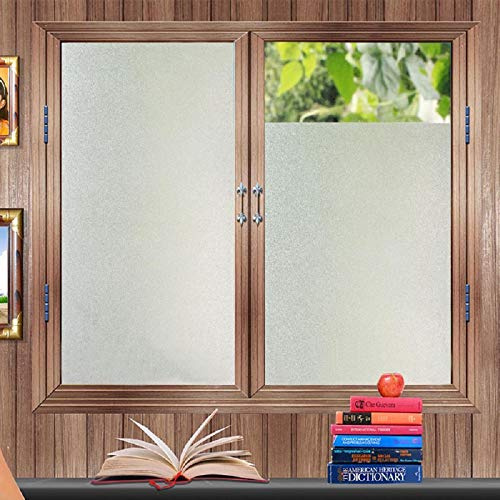 Zindoo Stickers pour Fenetre Rayure Film Vitre Anti UV Film de Protection Fenetre 60 * 200 CM pour Decoration Salle de Bain Maison Bureau Cuisine