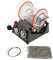 Futchoy Tumbler Jewelry Polisher 3kg Rotary Tumbler Jewelry Finisher with Polishing Bead 220V