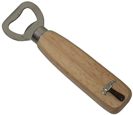 Hammer Wooden Handled Bottle Opener Beer Soda Opener Free Engraving 465