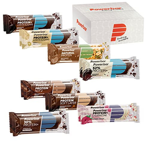 Powerbar - Protein Multiflavour Box - 16 Powerbar Riegel - Mischbox