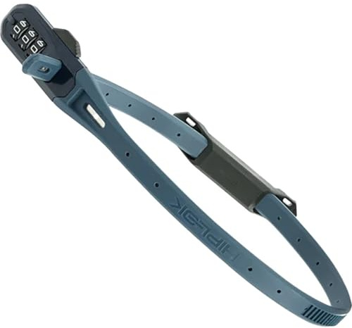 Hiplok Z LOK COMBO V2, Multifunktions-Sicherheitsband, Unisex, BLUE, 45cm Schließumfang