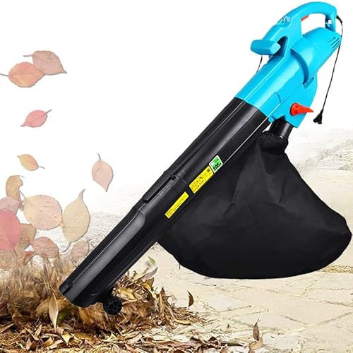 3000W Soffiatore Aspiratore per Foglie(275 Km/H) - Leggero E Compatto, Trituratore Aspiratore 3 in 1 - Sacco Di Raccolta Da 45L + Rapporto Di Triturazione 15:1