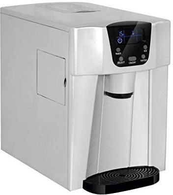 FDTMGW 2 in 1 Ice cube Maker Water dispenser Automatic Ice Machine Manual Water Portable Ice Maker Machine Countertop