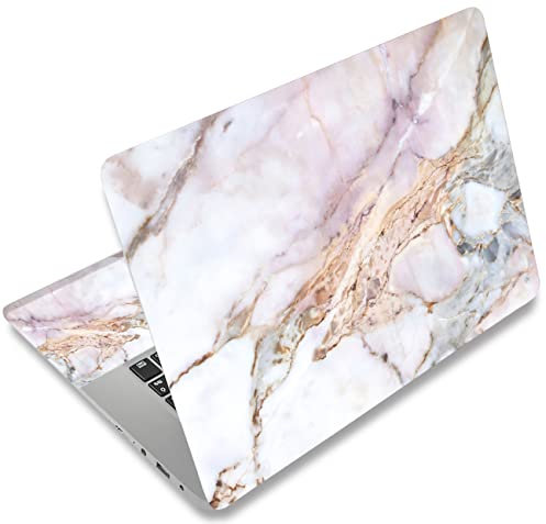 icolor Laptop Skin Sticker Decal 12 13 13.3 14 15 15.4 15.6 inch Personalized Universal Notebook Vinyl Skin Stickers Cover Art Decal Computer Protector (White pattern)