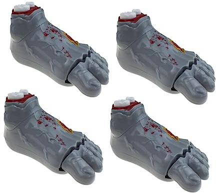 Milisten 4piezas Juguetes De Cuerda para Halloween Mecanismo De Relojería Fantasma De Plástico Aterrador Accesorios De Halloween para Decoración De Fiesta