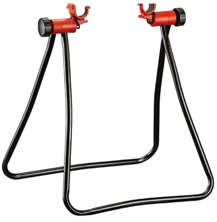 harayaa Cavalletto per Bici Supporto da Pavimento Rastrelliera per Parcheggio Espositore Verticale Pieghevole con Struttura Stabile Adatto per Manutenzione E