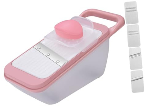 DECORNIJIA Cortador De Verduras Multiusos Rallador De Cocina Soporte Herramienta Para Cortar Patatas y Para Cocina Familiar