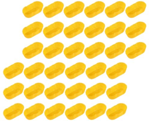 Lurrose Set da 2000 Pirottini di Carta Rettangolari per Cupcake e Muffin, Vassoi Multifunzione per Dolci Fatti in Casa, Accessori per Forniture da Forno e Decorazione Dessert