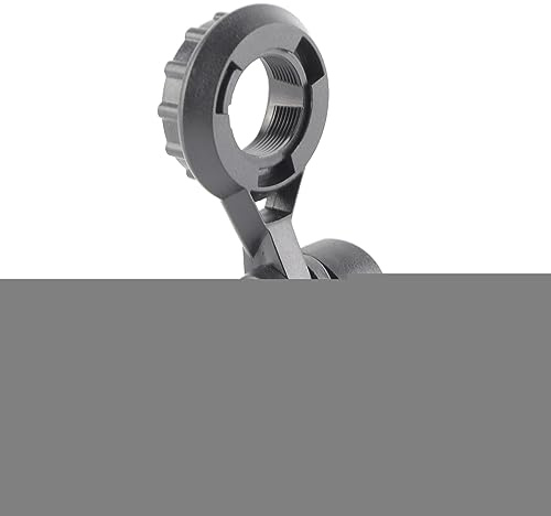 Tbest Mikrofonhalter-Adapter – Mikrofonhalterung mit 22-mm-Gewinde und 180°-Drehung, 5/8-Zoll- Bis 3/8-Zoll-Schraube, Stoßfest und Tragbar für Studioaufnahmen, Podcasts und Streaming