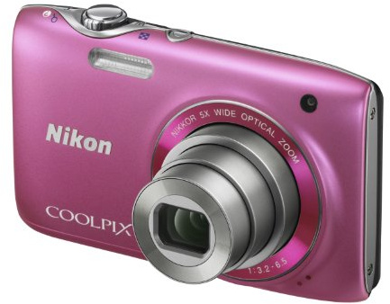 Nikon Coolpix S3100 Appareil photo numérique compact 14 Mpix Ecran 2,7 Zoom optique 5x Rose