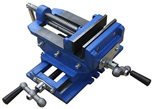 HFS(R) 3 Cross Slide Vise Drill Press Metal Milling 2 Way X-Y Heavy Duty Clamp Machine