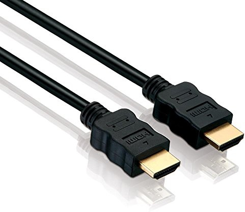 conecto HDMI Kabel HIGH Speed mit Ethernet (vergoldete Stecker, Full HD 1080p, 3D, UHD, 4K) 5,0m