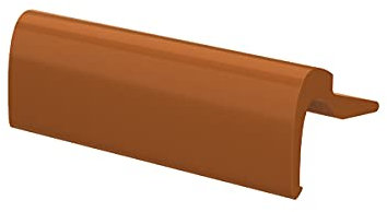 MS Beschläge® Glasfalzgriff Terassentürgriff Balkontürgriff Ziehgriff aus Aluminium (Golden Oak - RAL 8003)