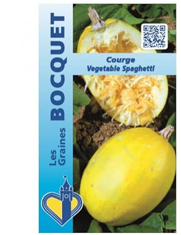 Sachet de graines de Courge Vegetable Spaghetti - 3 g - légume fruit - LES GRAINES BOCQUET