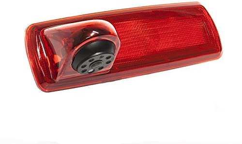 Rückfahrkamera Vivaro Kamera an 3. Bremsleuchte Dachkante Einparkhilfe (NTSC) für Vauxhall Vivaro X82 Mk3 Opel Vivaro Trafic Talento 2015-2019 Passend für Autoradio DVD E-Mark
