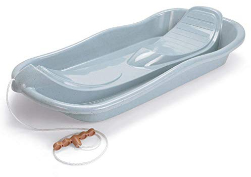 Dantoy 6762 BIO-Bobsled Sledge for Kids Eco-Conscious-Dust Blue