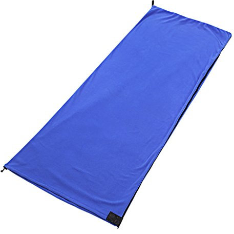 Hüttenschlafsack Reise Schlafsack Inlett Tragbare Bettwäsche Fleece Warm Schlafsack Reiseschlafsack leicht & Reiseschlafsack Leicht & Klein,ideal für Hostels, Zug, Berghütten und Jugendherbergen