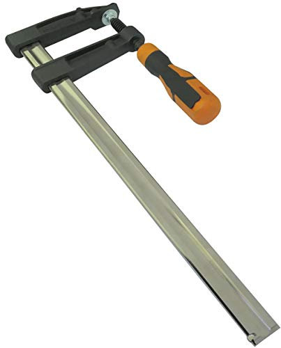 AERZETIX - Sargentos de Carpintero 80x300mm - Abrazadera Junta Bomba - Profundidad 80mm - Abertura de Mordaza 300mm - para Sujeción/Pegado/Soldadura/Perforación/Rectificado - Mango bimaterial - C46176