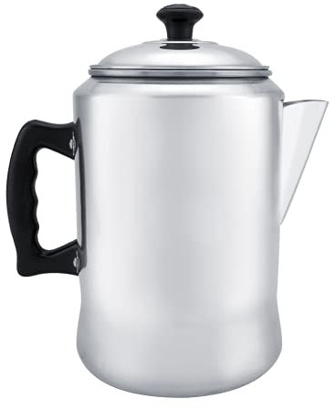 Weikeya Coffee Kettle, Non-toxic Aluminum Alloy Maker Pot with a Lid and a Pot Percolator Tea Kettle Coffee Kettle Gooseneck Coffee Kettle Pot for Office