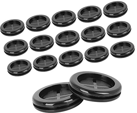 A ABSOPRO 35mm Doppio Lato Gomma Gommini Auto Elettrico Cavo Protezione Guarnizione