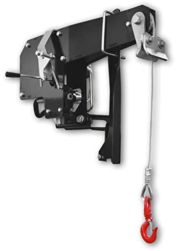 HOSW | BAMATO Hydraulische Seilwinde für Holzspalter HO-22P, HO-22EP, HO-30EP | mit 4,8 kN Zugkraft | Stahlseil ca. 19 m