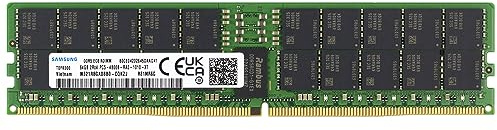 Samsung RDIMM 64GB DDR5-4800 CL40-40-40-77 reg ECC on-die ECC - M321R8GA0BB0-CQK