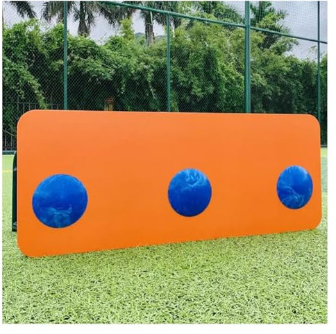 YXXSDP Fußball Rebounder Tragbar Fußball Rebounder Board, Zusammenklappbar Groß Sport-Fußball-Rücklauftrainer Wand, Heavy Duty Fußball-Trainingsgeräte Für Kontrolle, Passspiel Und Schusstraining