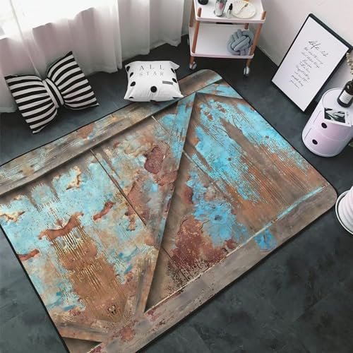 Teppich Läufer Flur Antikes Türkis 3D Küchenläufer Waschbar, Lange Korridor Teppich, Für Flurtreppen Schlafzimmer,rutschfest Schallschutz Türmatte Mit 200 X 300 cm - Leicht Zu Reinigen -9J8G8V6
