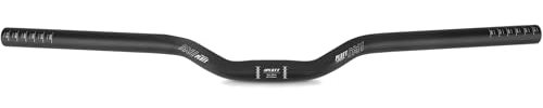 PLATT Manubrio per Bicicletta 25.4/31.8 * 620/780, Manubrio Riser per Mountain Bike in Leggera Lega di Alluminio, Ideale per MTB (25.4mm-620mm, 30mm Rise)