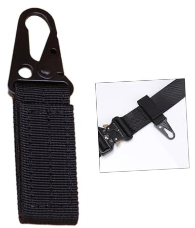BESPORTBLE Survival Keychain Fire Starter Carabiner Strap Rucksack Security Strap