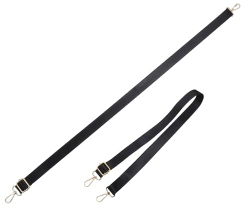Elastische Pferdebeinriemen für Pferdedecken mit Metall Drehverschlüssen | 2 Stück, Nylon Ausführung in Schwarz, Verstellbar für Bauch und Beine, Geeignet für Stall und Wettbewerb