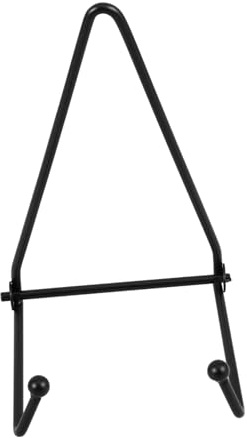ORFOFE Présentoir à Assiettes Porte-assiettes En Métal Noir Petit, Stable Et Polyvalent, Support Pour Cadre Photo Et Tableau, Support Décoratif Pour Maison Et Bureau,