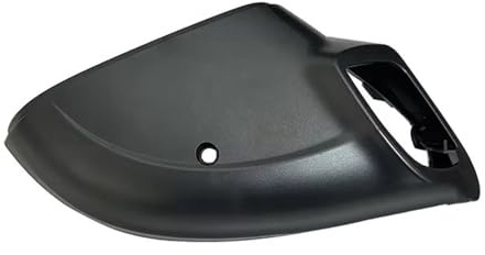 Spiegelkappe Für VW Für Golf MK8 Für VIII 8 Für GTI Für Links Rechts Ersetzen Für GTD Auto Seite Spiegel Unten Unteren Halter Gehäuse Auto Rückspiegel Kappe(Right side has hole)