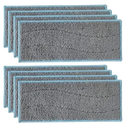 Mopping Pads，Compatible for Braava，Compatible for Jet，M6 Robot Vacuum Cleaner，Washable Mop Cloths Rags Pads Replacement Accessories Parts(8pcs)