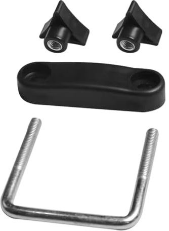 BESTOMZ Morsetto per Portapacchi Auto Tetto Bullone di Fissaggio 8 Cm Morsetto per Supporto Bagagli Sul Tetto Resistente per Montaggio Bagagli Auto